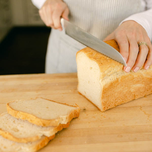 White Sandwich Bread | GF & DF | Half Loaf, sliced
