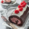 Valentine Swiss Roll | Chocolate & Raspberry | GF | PREORDER