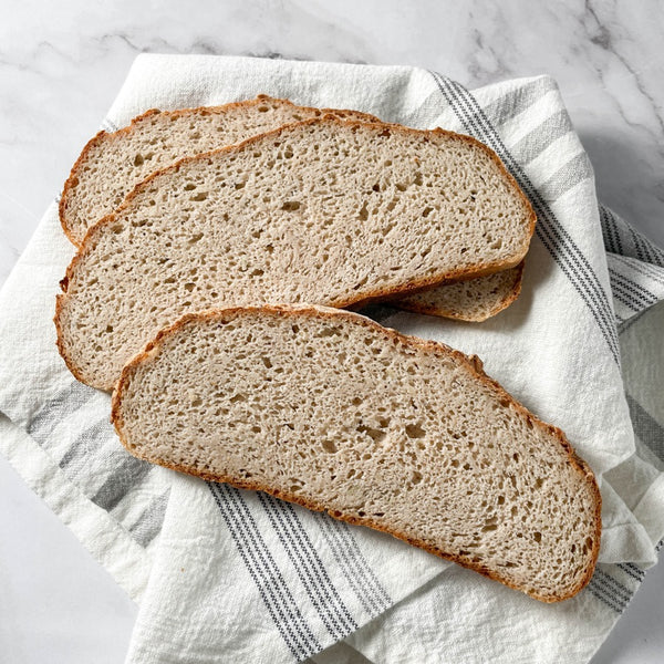Sourdough, Traditional | Half-loaf, sliced | GF & Vegan