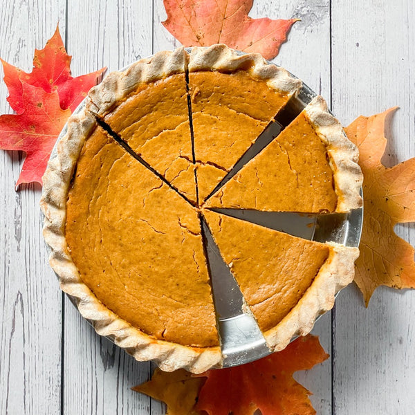 Pumpkin Pie | GF (Dairy-free option) | Whole Pie | PREORDER!