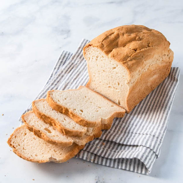 White Sandwich Bread | GF & DF | Half Loaf, sliced